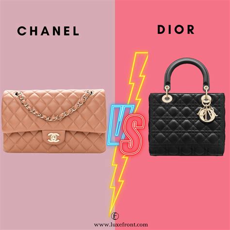 lady dior or chanel|differences between dior and chanel.